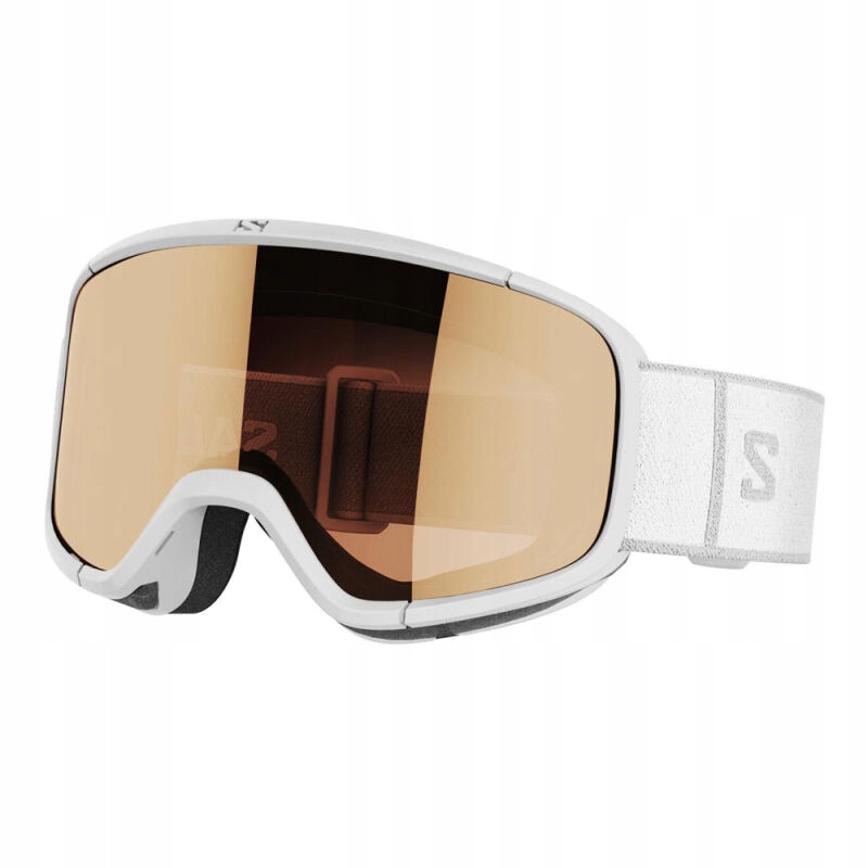 Gogle Narciarskie Damskie Salomon Aksium 2.0 White Tonic Orange S2 417831