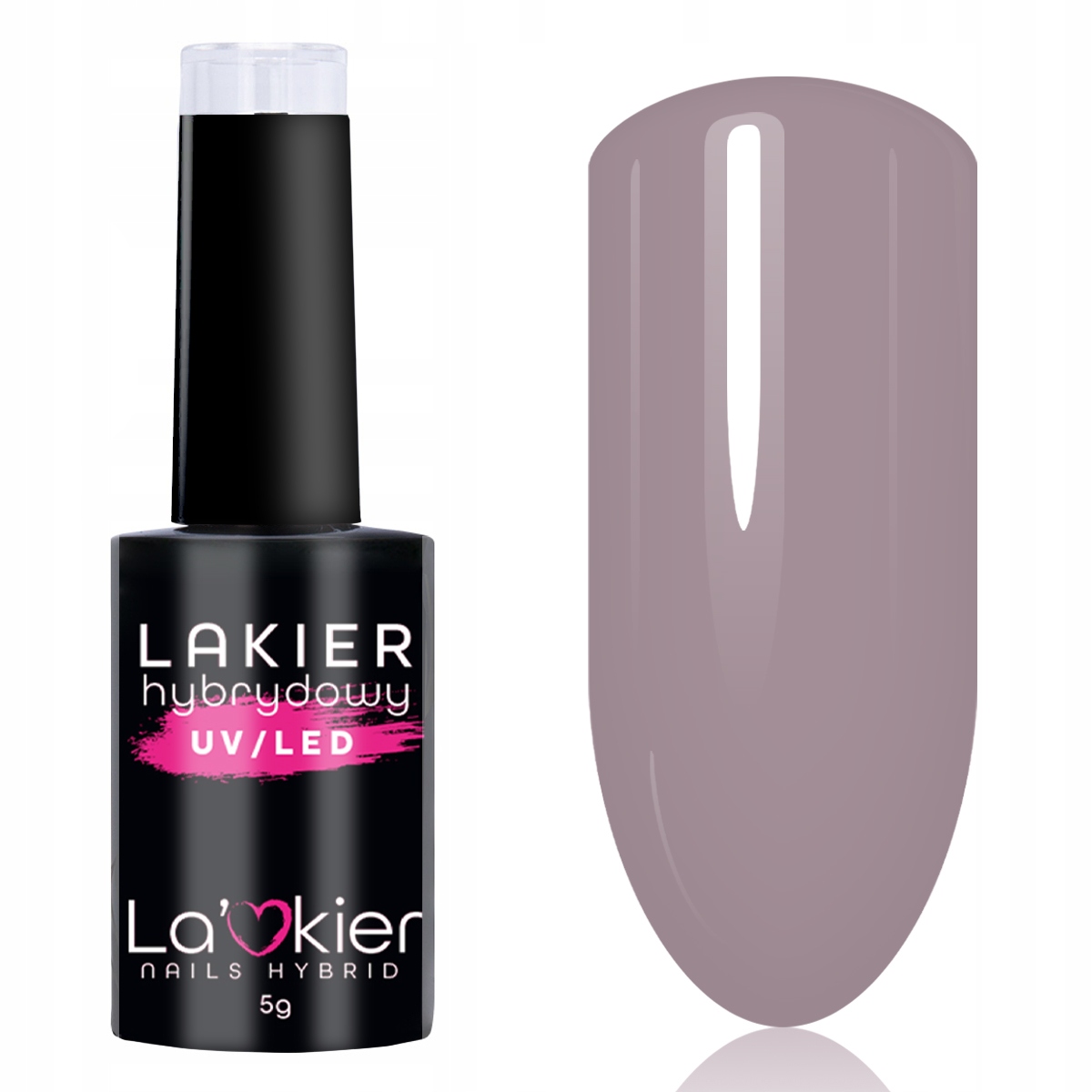 

La'Kier 378/2 Lakier Hybrydowy do paznokci Uv 5g