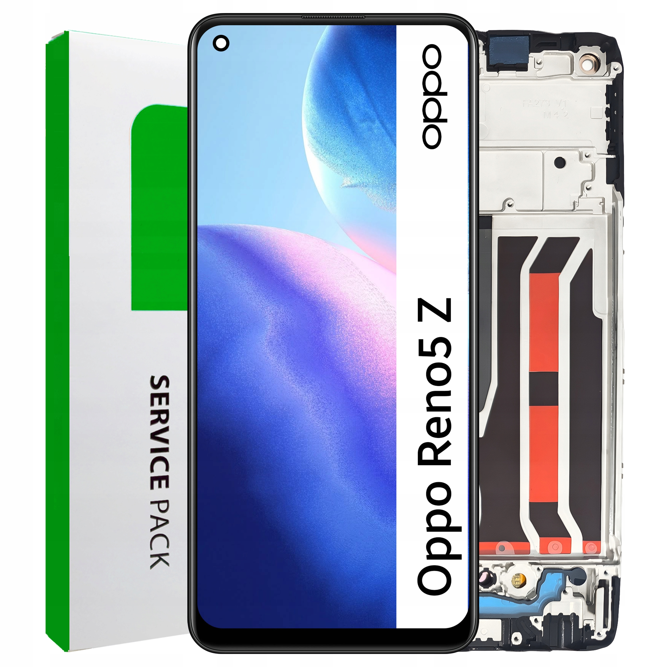 Displej pro Oppo Reno5 Z LCD displej Rámeček Originální Zila CPH2211