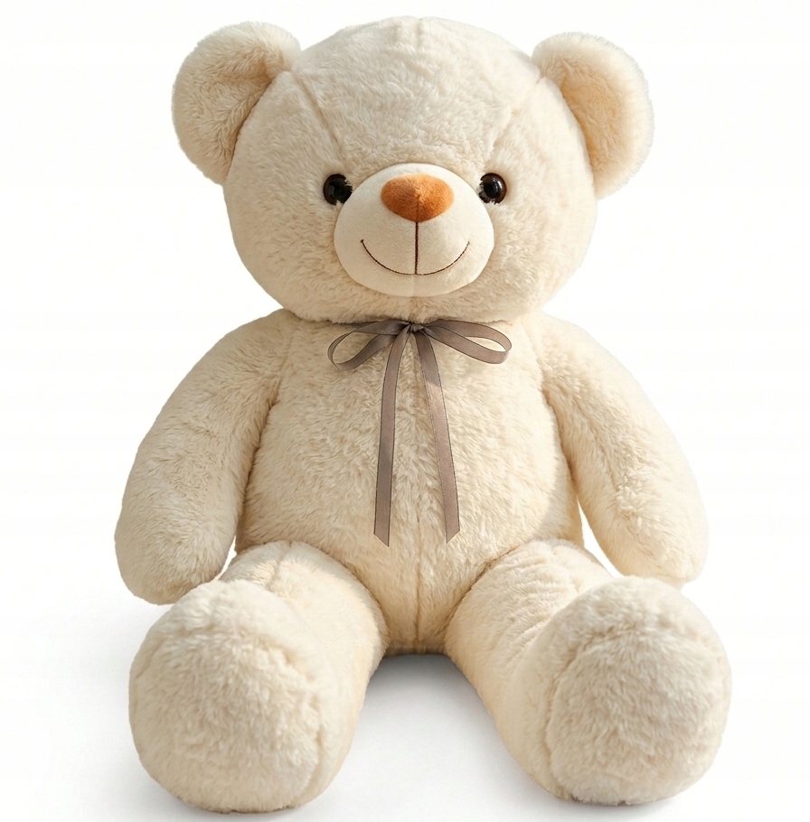 DUŻY MIŚ PLUSZOWY MASKOTKA WIELKI OGROMNY PLUSZAK PRZYTULANKA MISIU 100 CM