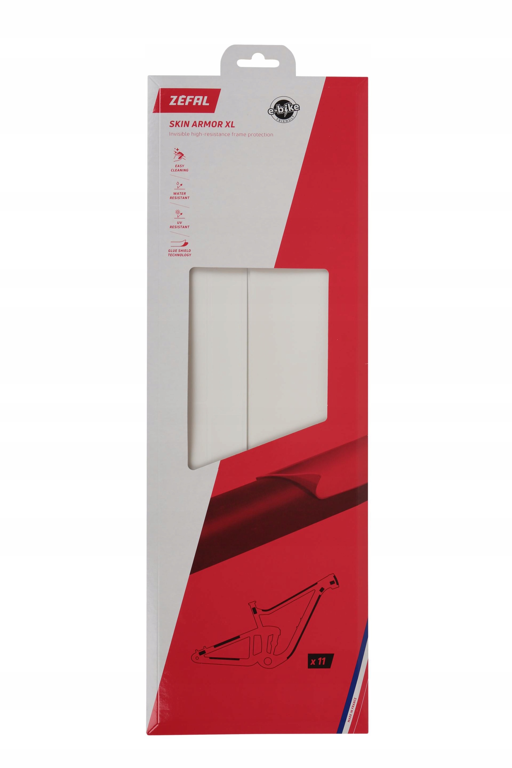 Folia ochronna ramy Zefal Skin Armor XL 11 naklejek