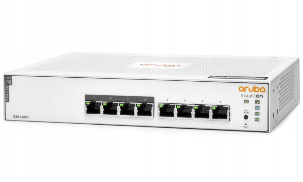 Hpe Aruba Instant On 1830 8G 65W Switch (4x RJ45 10/100/1000 4x RJ45 10/1
