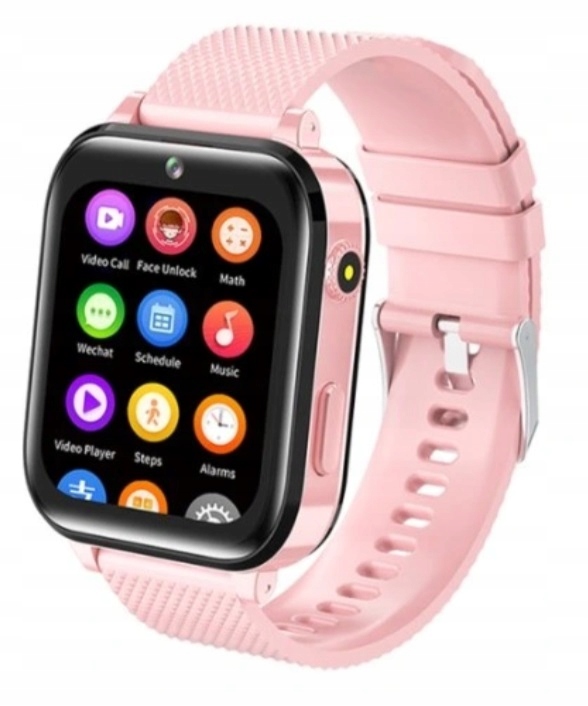 Różowy Smartwatch Dla Dzieci 4G Lte Gps Wifi Pl Menu Dzień Dziecka