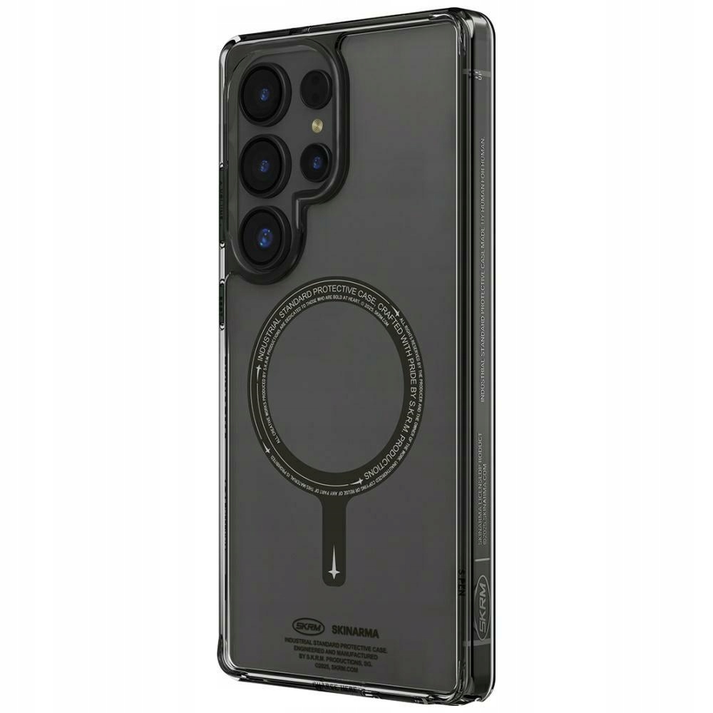 Puzdro Skinarma Saido MagSafe pre Samsung Galaxy S25 Ultra čierne