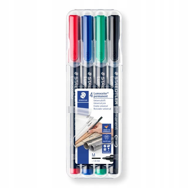 

Foliopis Lumocolor M wodoodporny 4kol Staedtler