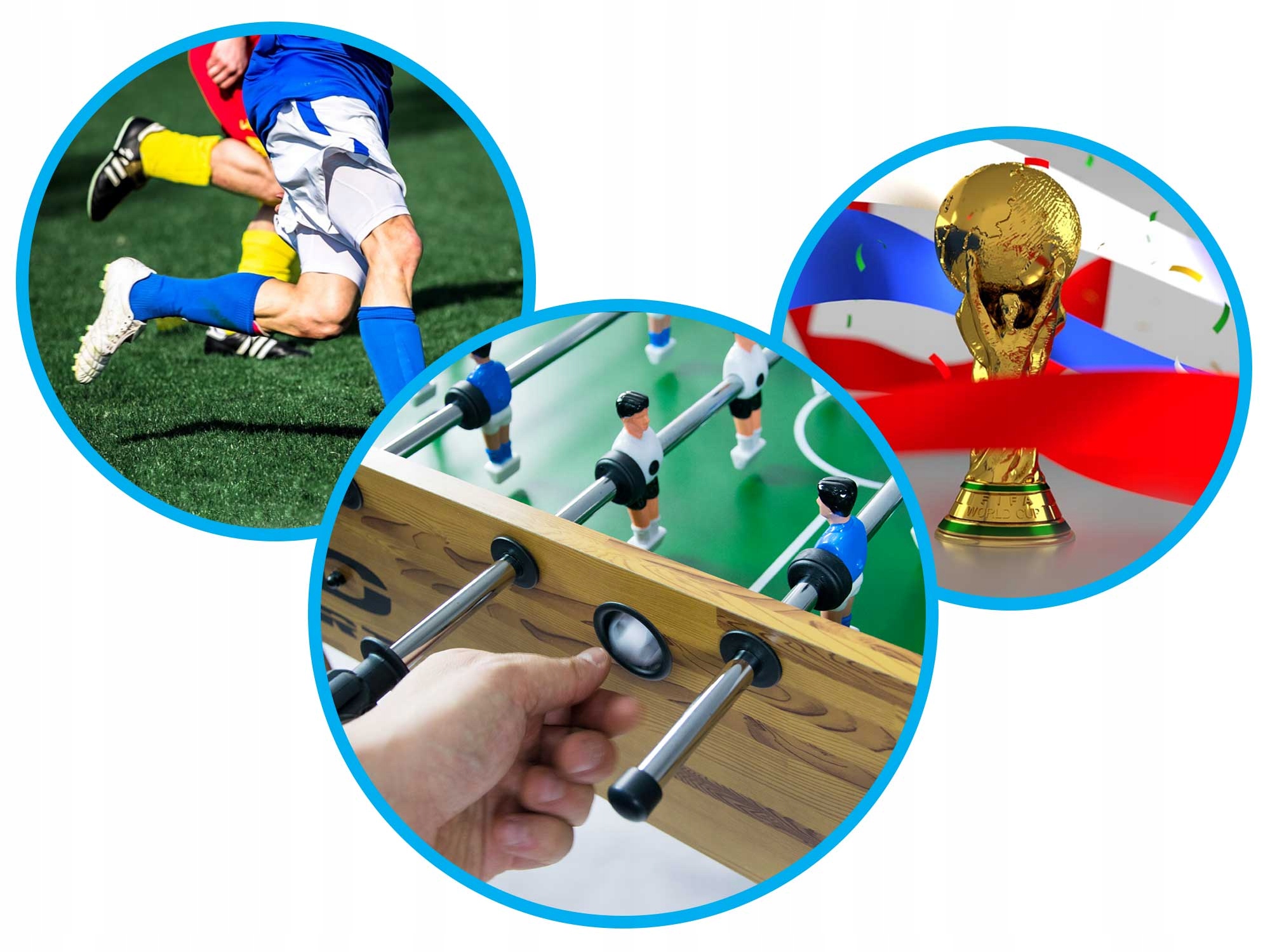 PIŁKARZYKI STOŁOWE DUŻY STÓŁ DO GRY NEOSPORT 11x11 Długość (cm) 121