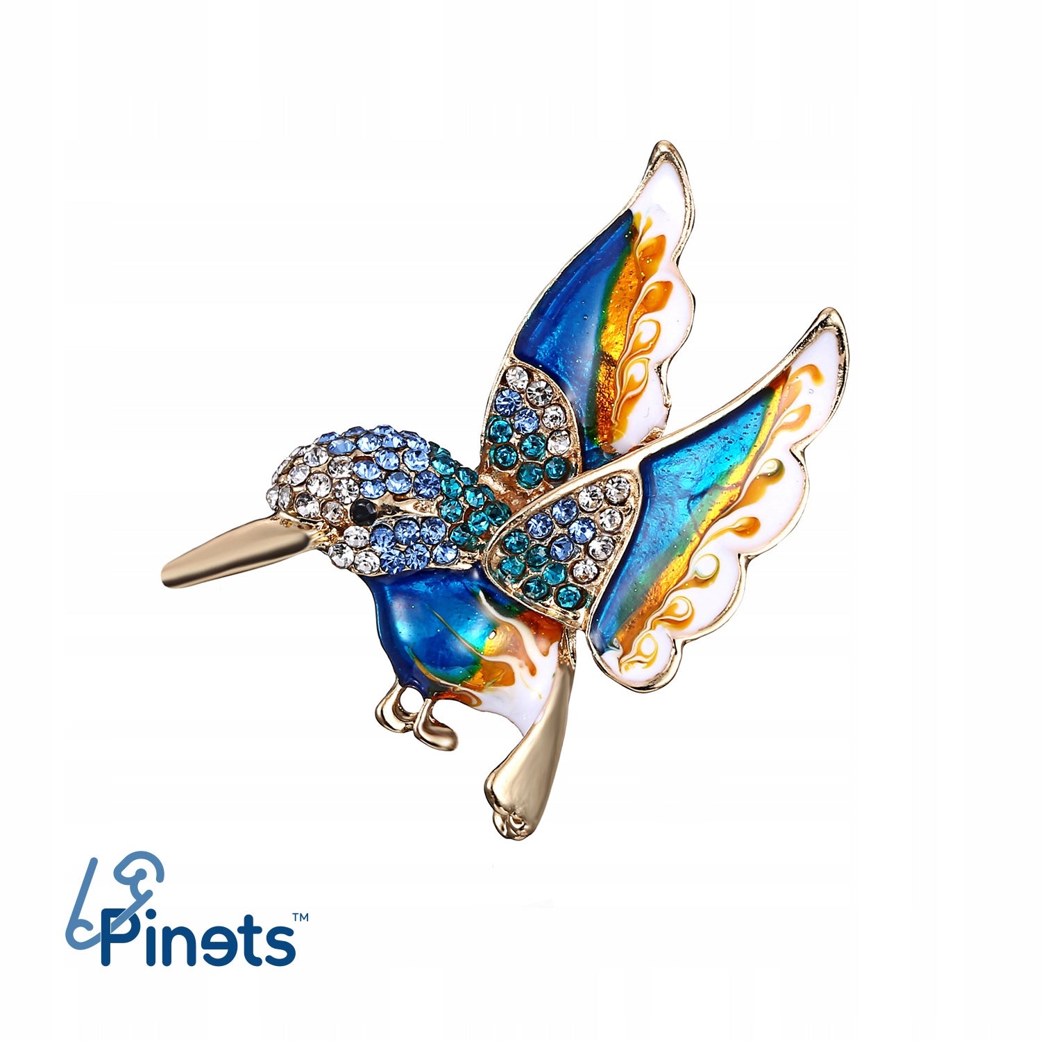 PINETS Koliber ptak broszka na prezent cyrkonie Rodzaj Klasyczne Orientalne