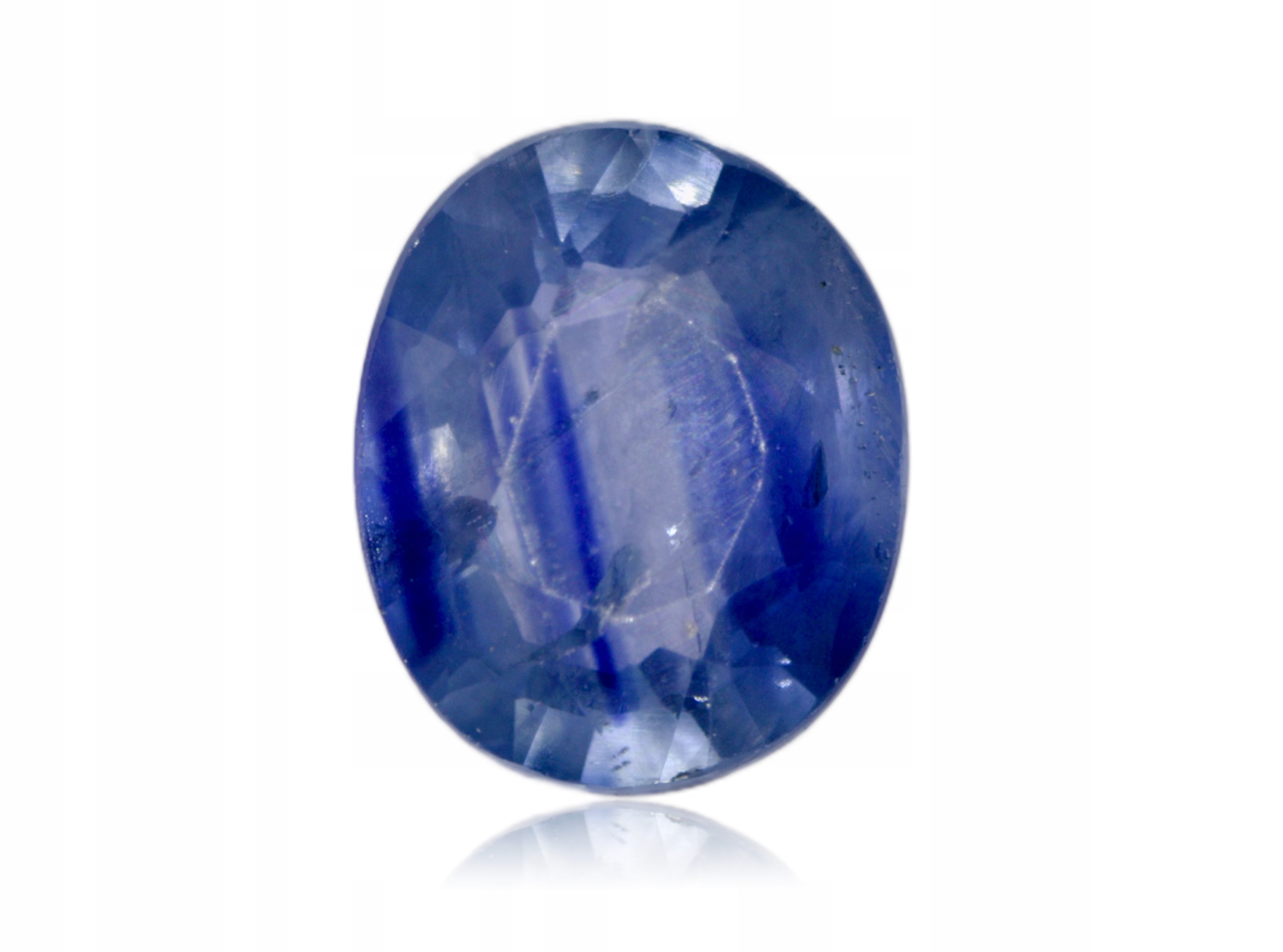 Safír 0.48ct Modrý Ovál eCertifikát Wbd