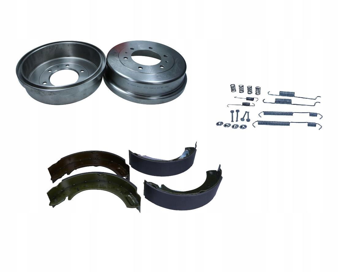 Bubny Čelisti Pružiny Terrano II 254 MM Sada