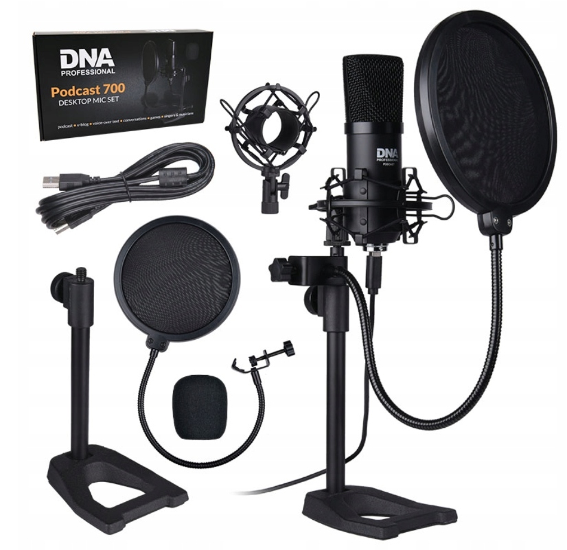 

Mikrofon do komputera studyjny pojemnościowy Usb