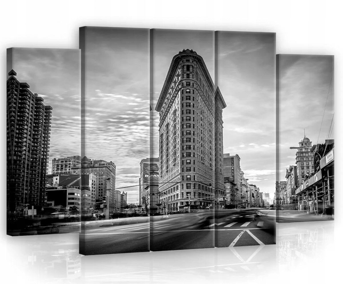 Obraz Na Plátně Canvas 150x100 New York Flatiron