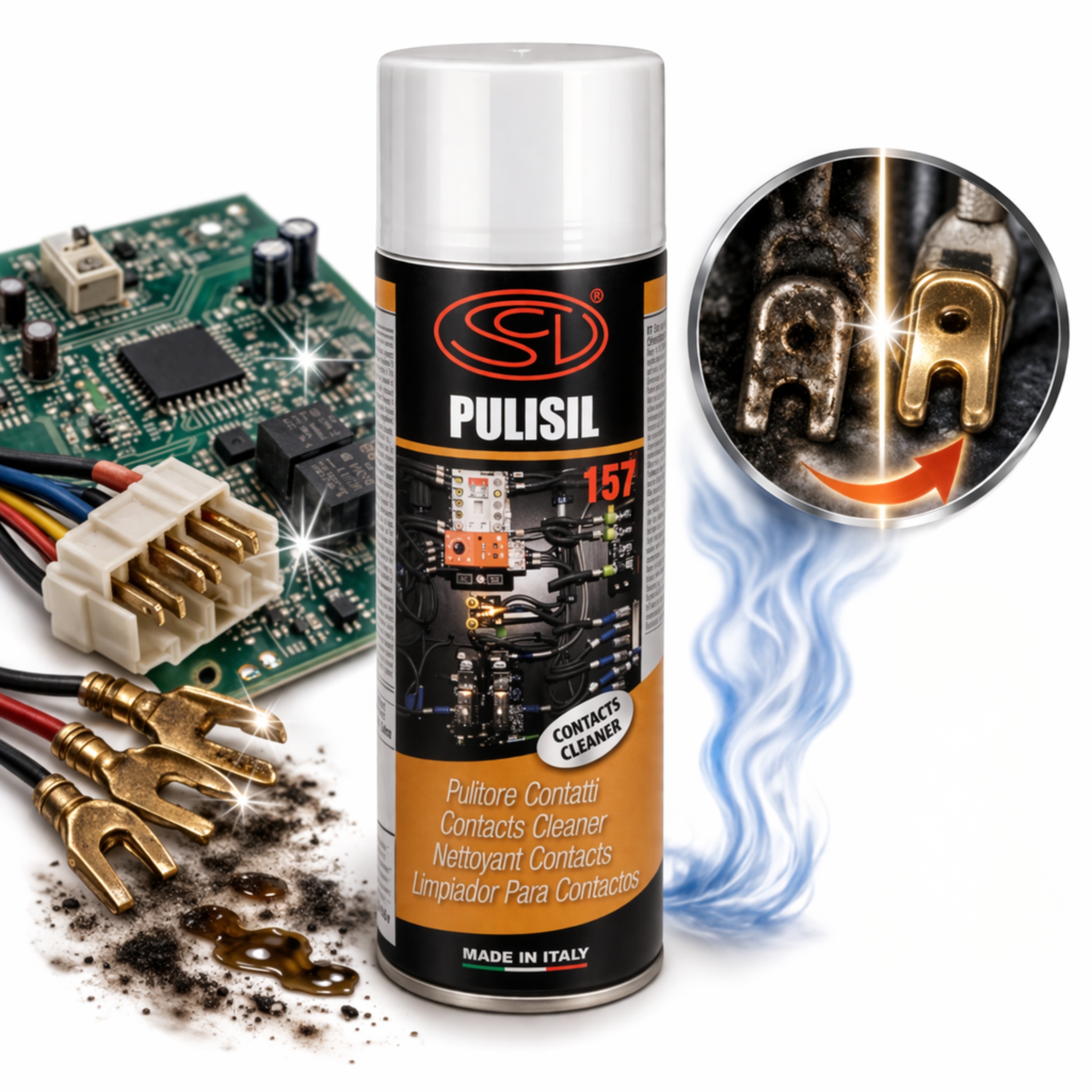 Środek Do Czyszczenia Styków Elektronicznych W Sprayu 200ML