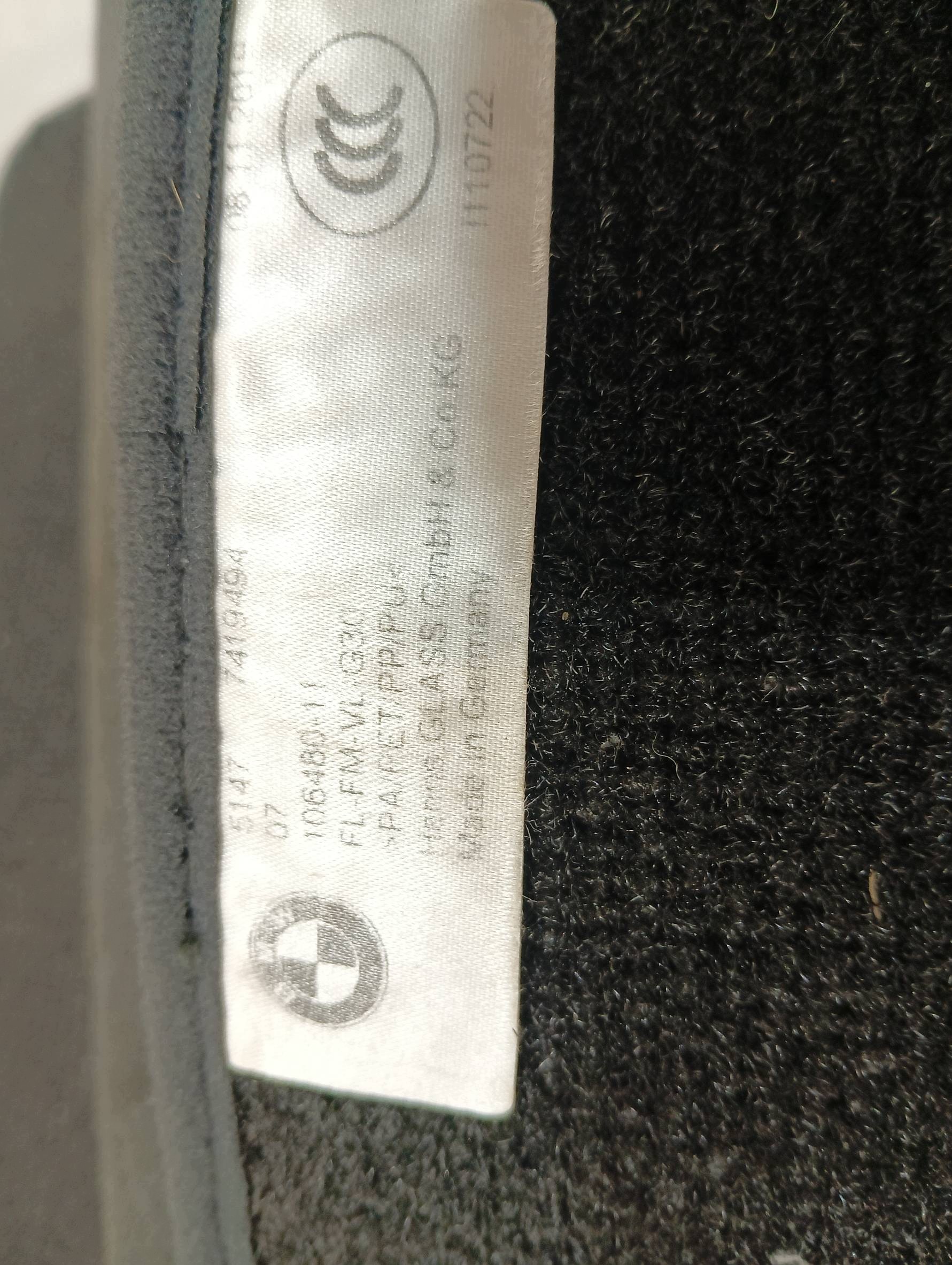 tapis KOMPLET WELUR 7419494 Bmw Seria 5 VII (2017-2024) G30/G31