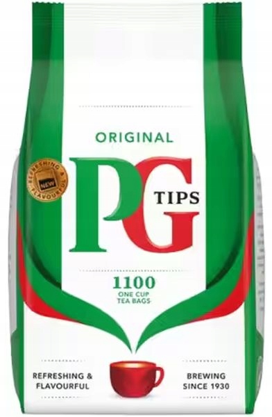 Pg Tips oryginalna herbata angielska 1100 torebek 2,2 kg