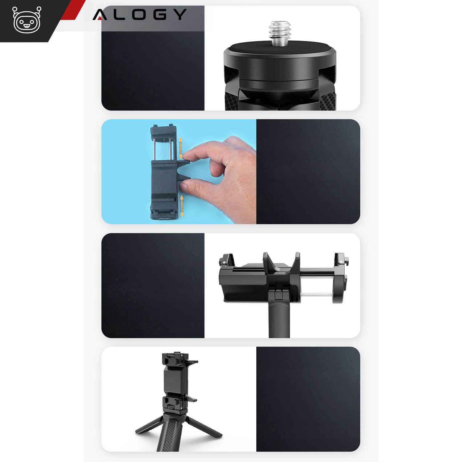 Uchwyt mini statyw do telefonu uniwersalny obrotowy Tripod selfie do zdjęć Rodzaj statyw