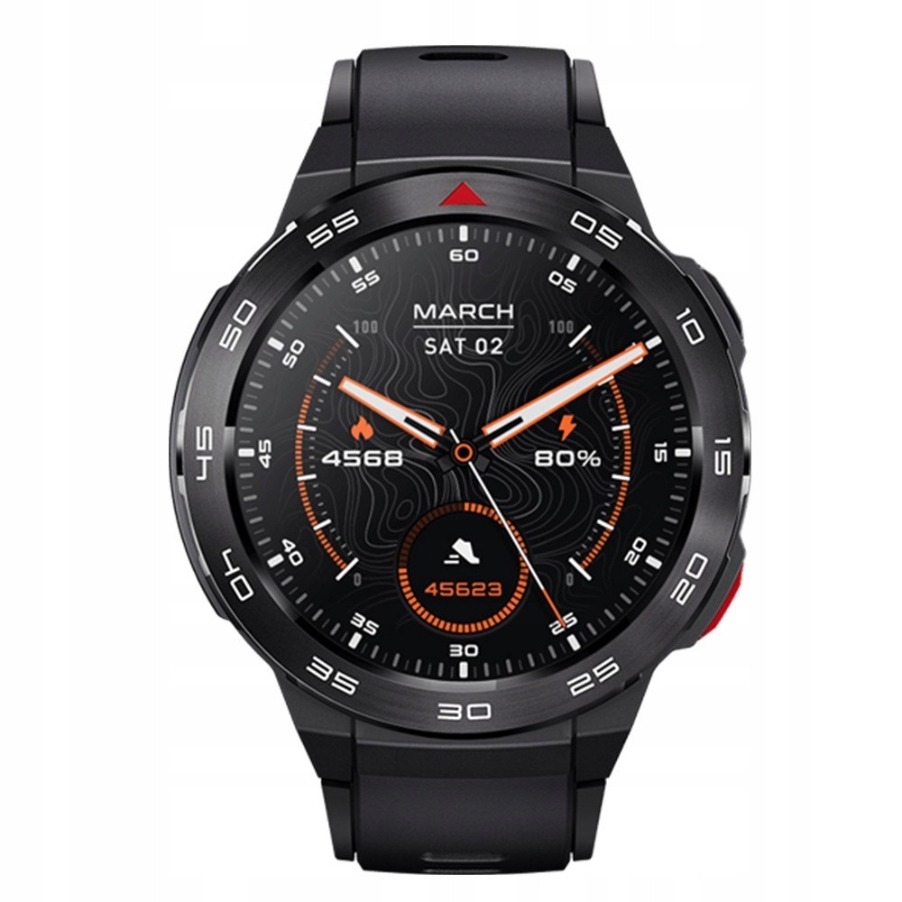 Smartwatch Gs Pro 1.43 cala 460 mAh czarny