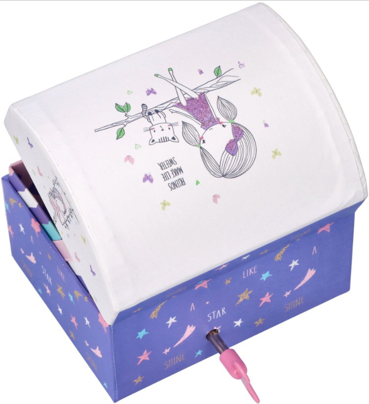 SZKATUŁKA NA BIŻUTERIĘ Z POZYTYWKĄ PRZYJACIELE BALETNICA ADAM TOYS Marka AdamToys