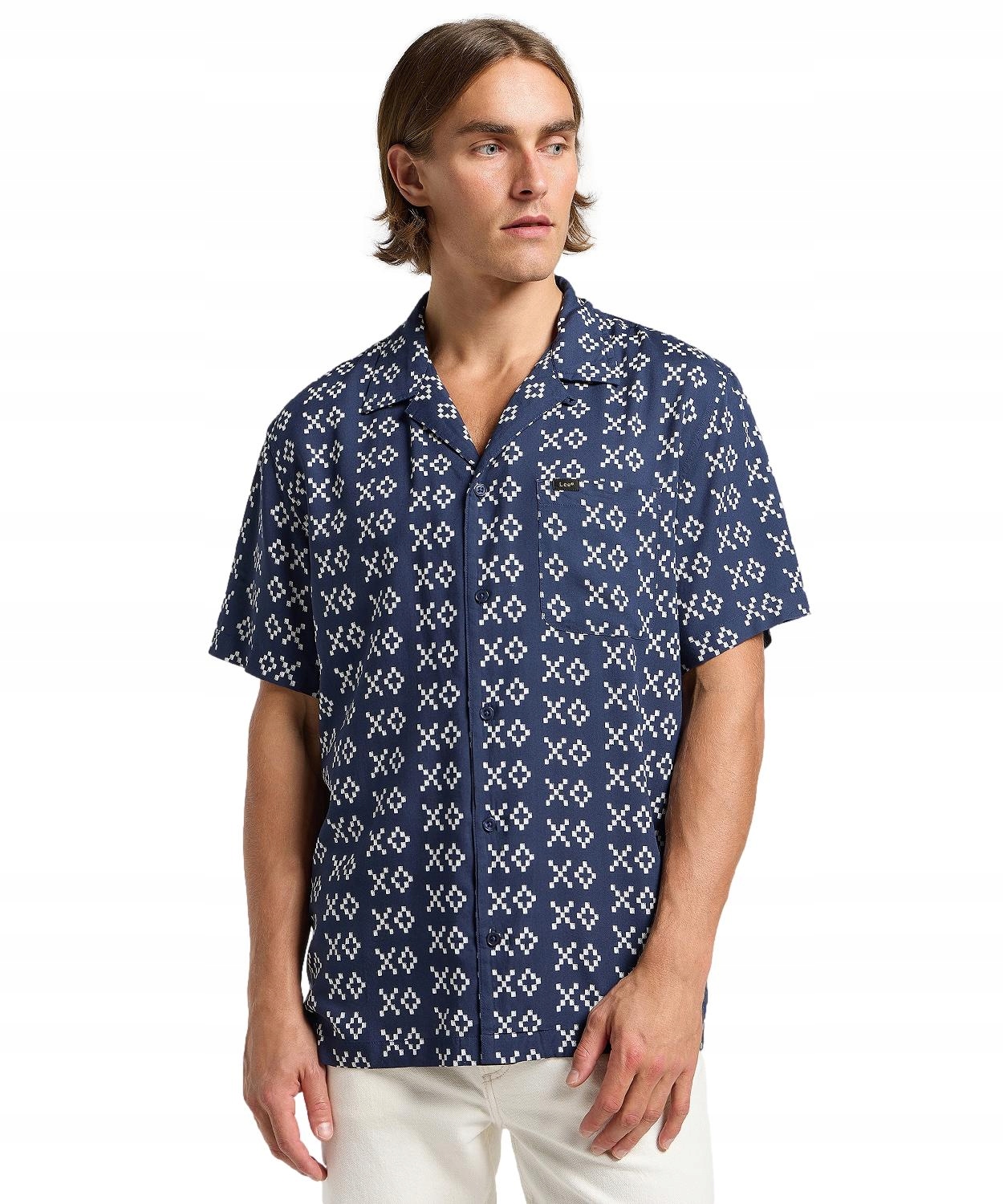 Košile Lee Resort Shirt 112364143 Rivet Ecru M