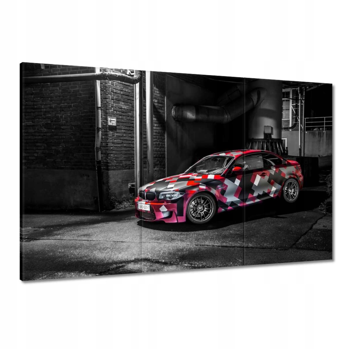 Obrazy 120x80 Červené Bmw