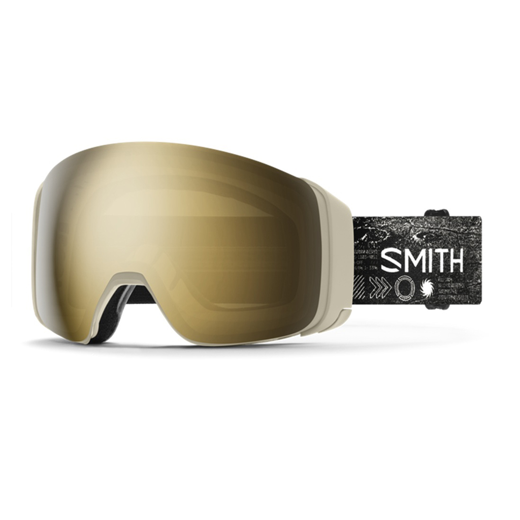 Brýle Smith 4D Mag ChromaPop Zlaté