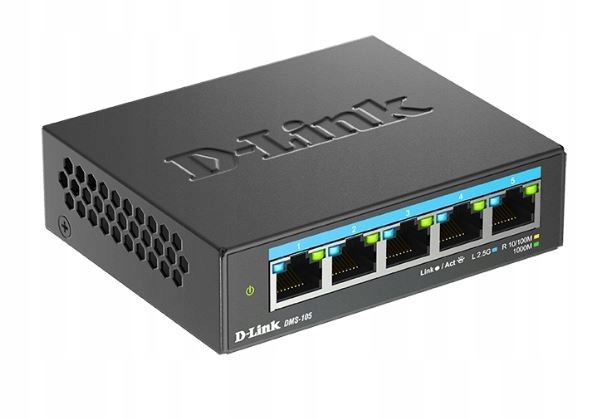 D-link Przełącznik DMS-105 5x2.5GE Multigigabit