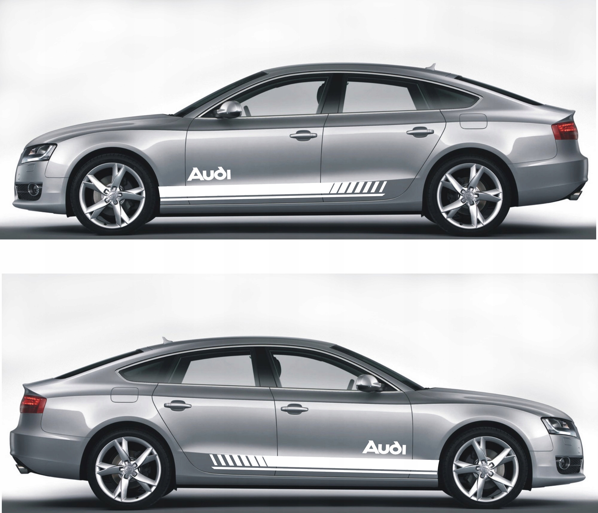 AUDI NAPIS PASY 180cm naklejki auto TUNING