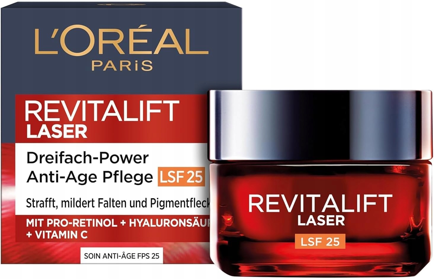 L'Oreal Paris Revitalift Laser X3 Trojitý účinek Anti Age SPF25 50 ml