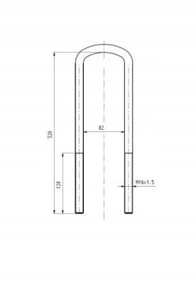 STR-50308 - ХОМУТ РЕССОРА STR - 50308 S-TR