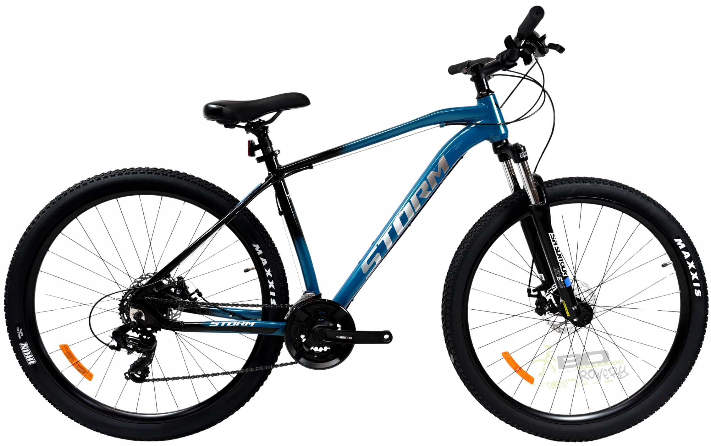 Rower Górski Mtb Storm Shark 1.0 2D rama 19 29 niebieski 2026