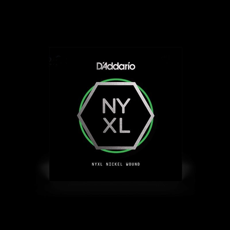 Pojedyncza struna D'addario Nynw Nickel Wound 028w