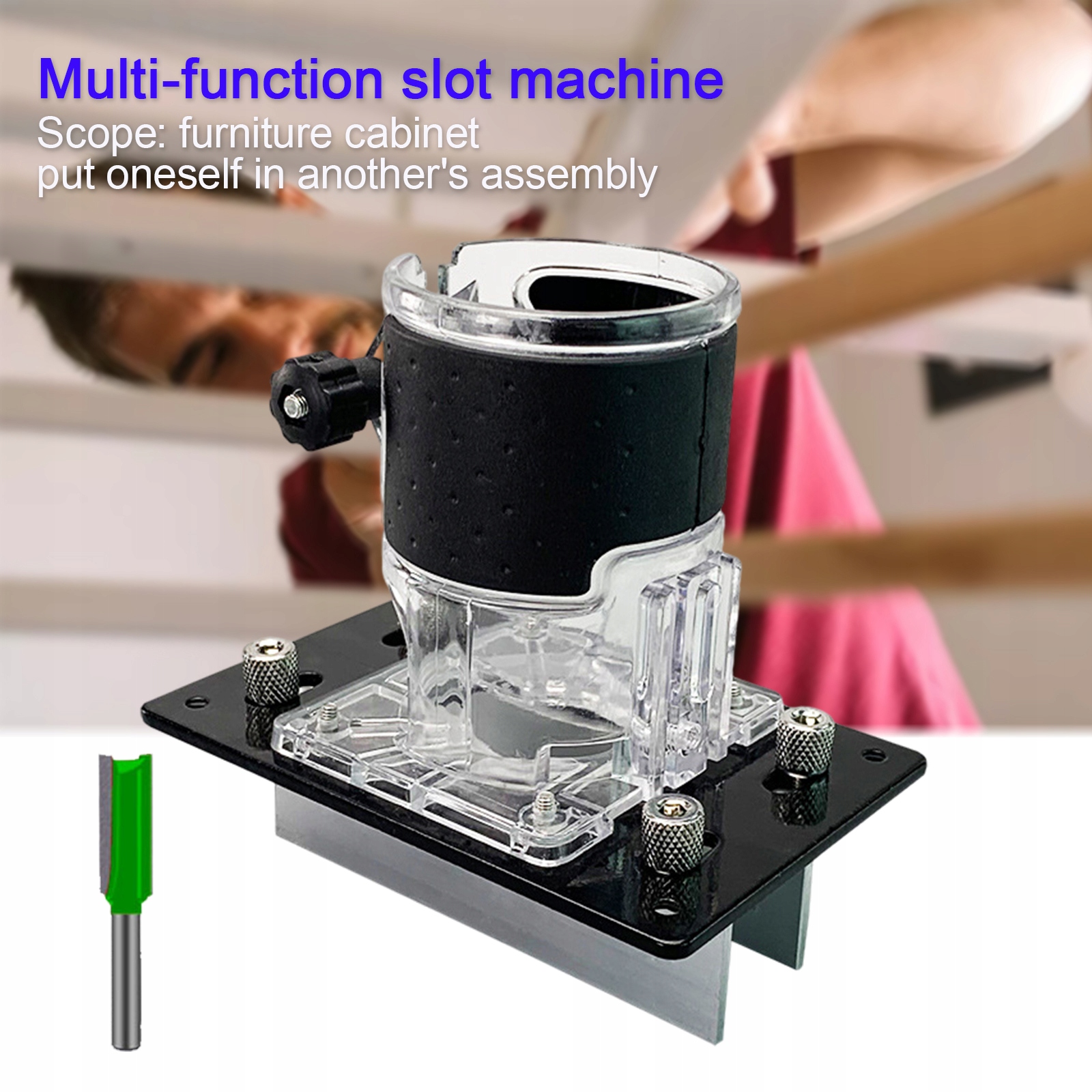 Router do drewna Compact Trim Router Ręczne frezy Kod producenta harayaa