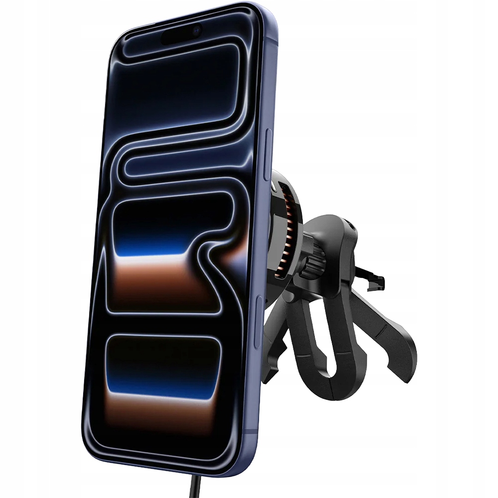 Uchwyt samochodowy z ładowaniem indukcyjnym Qi2.2 do MagSafe Spigen Usb-c