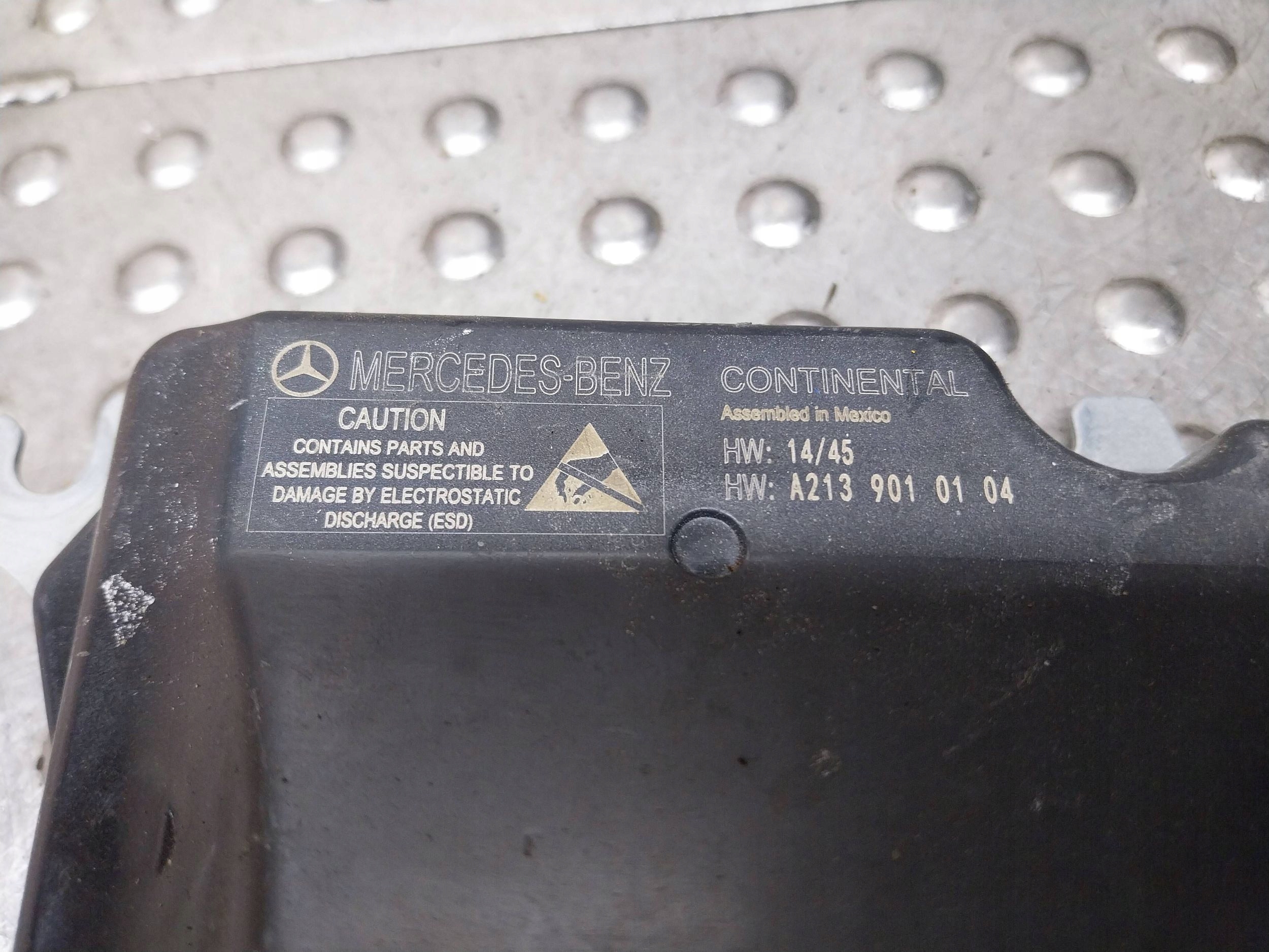 modulo Centralina SENSOR airbag A2139007105 A2139010104 MERCEDES W213
