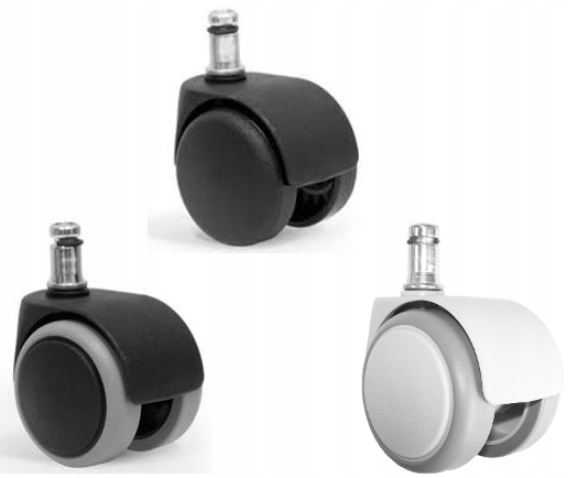 Krzesło biurowe obrotowe białe SOCKET Halmar Kolor obicia czarny