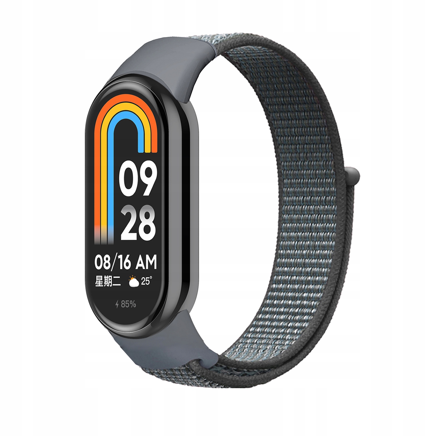 

Pasek Nylonowy Do Xiaomi MI Band 8 Szary