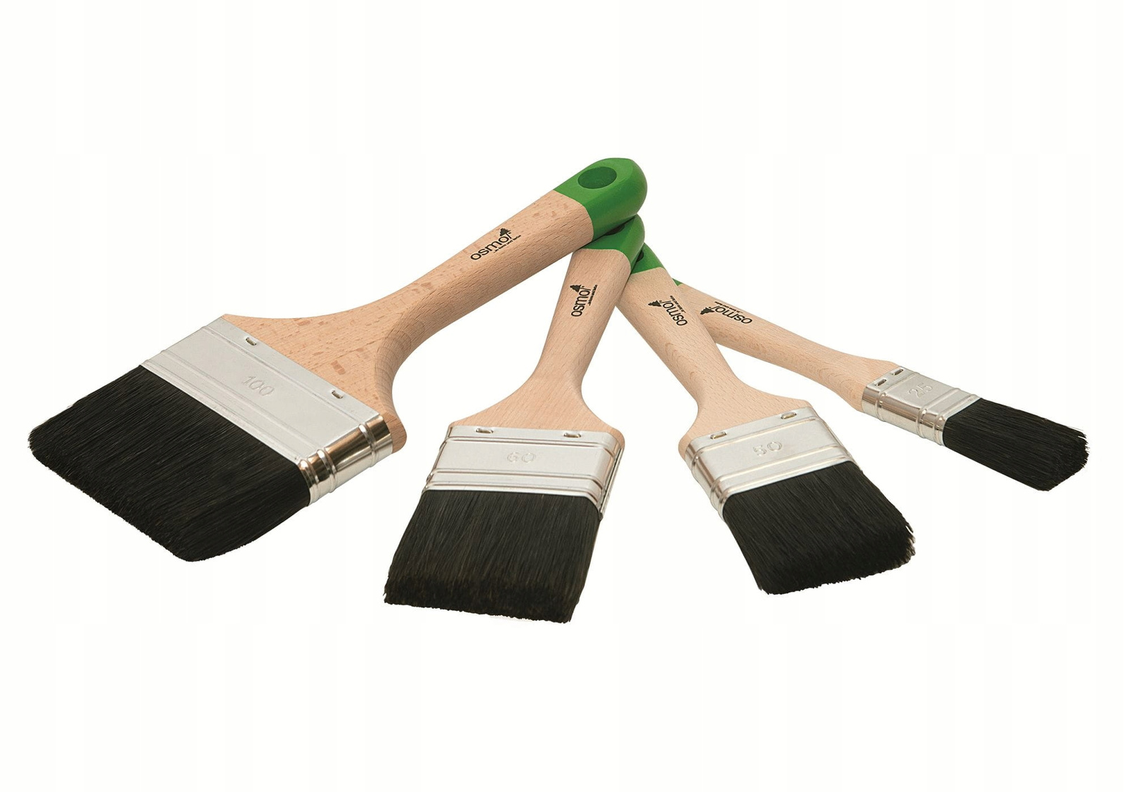 Osmo Sada na maľovanie plochých štetcov osmo 2,5 cm 5 cm 6 cm 7 cm 10 cm na drevo