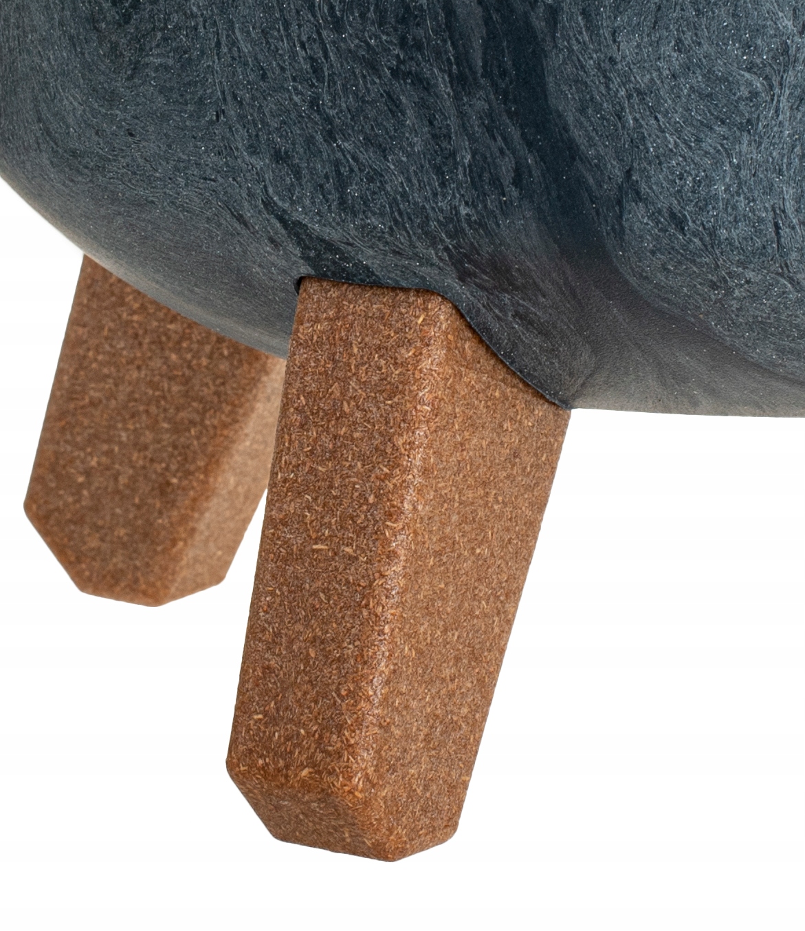 DONICA DONICZKA SLIM WYSOKA NA NÓŻKACH EFEKT BETONU OSŁONKA DO ROŚLIN BETON Długość 19.5 cm