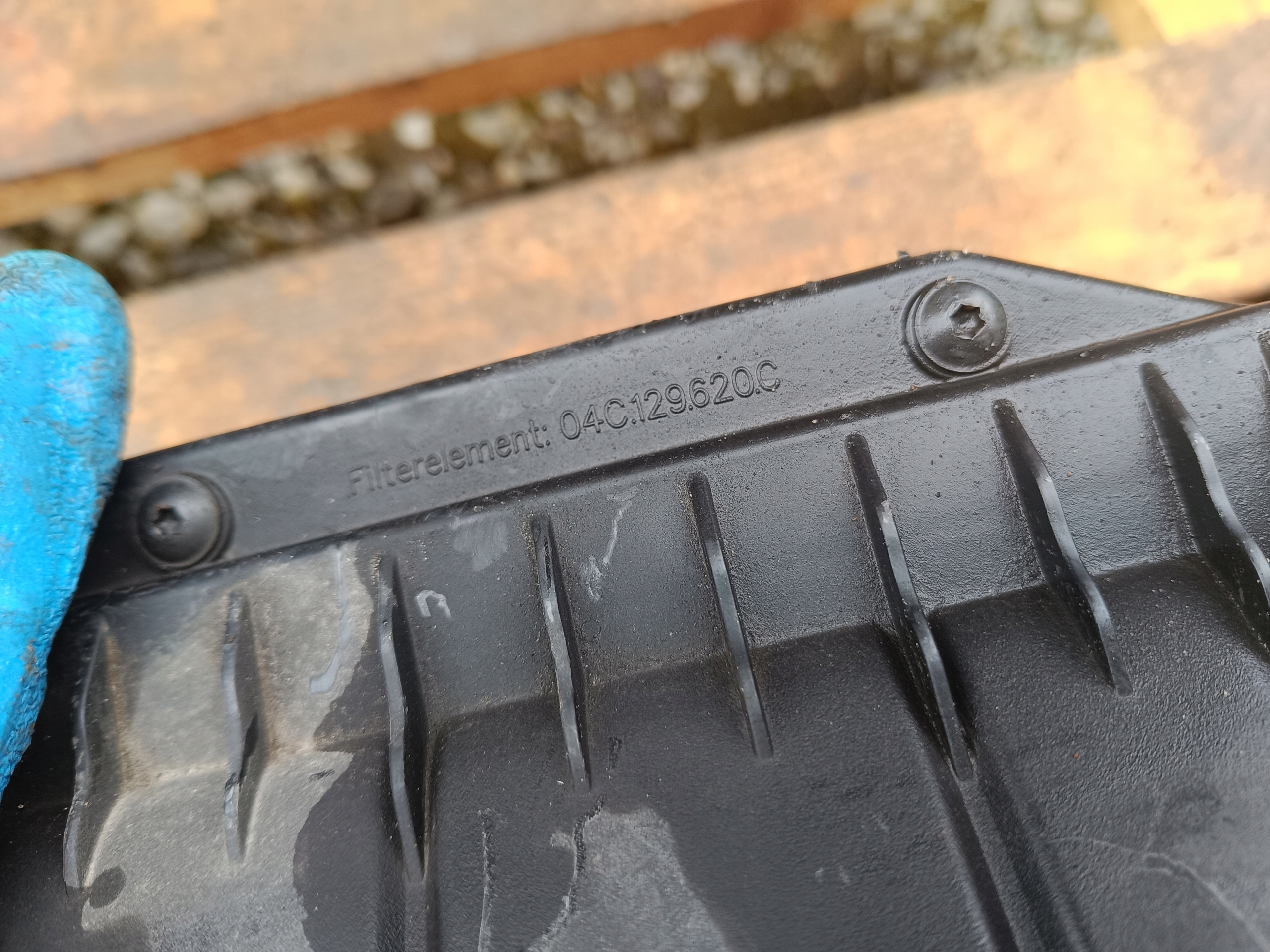AUDI VOLKSWAGEN GEHÄUSE FILTER LUFT 04C129620C TFSI