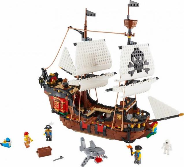 LEGO Creator 3w1 Statek Piracki 31109 Marka LEGO