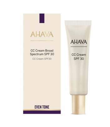 Ahava CC Korekční a ochranný krém SPF30 s minerály z Mrtvého moře 30ml