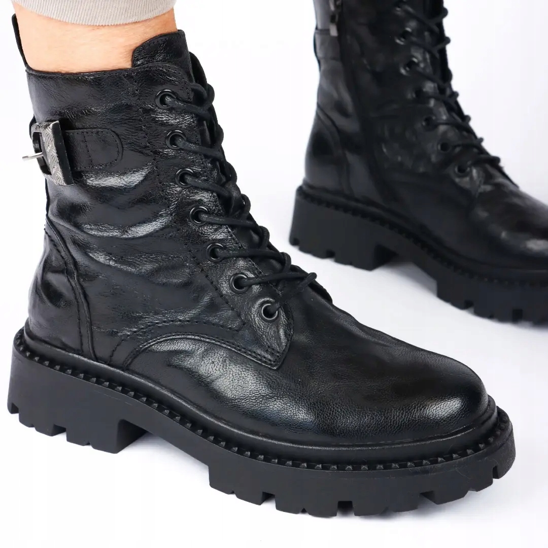 Dámské kotníkové boty Artiker 57C1008 černé 40, černá