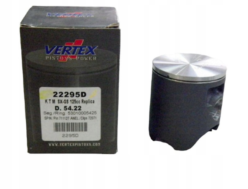 Vertex Piest Ktm (2T) Sx/gs 125 87-93