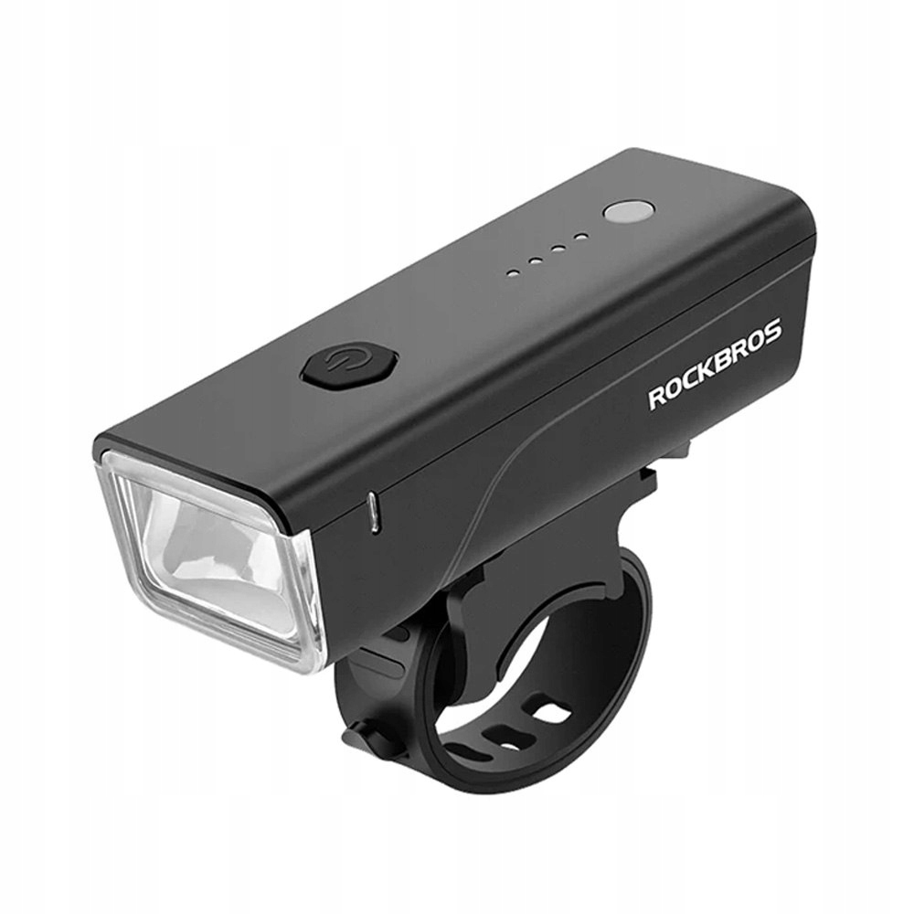 Lampka rowerowa przednia 260lm kabel Usb-c 4 tryby pracy