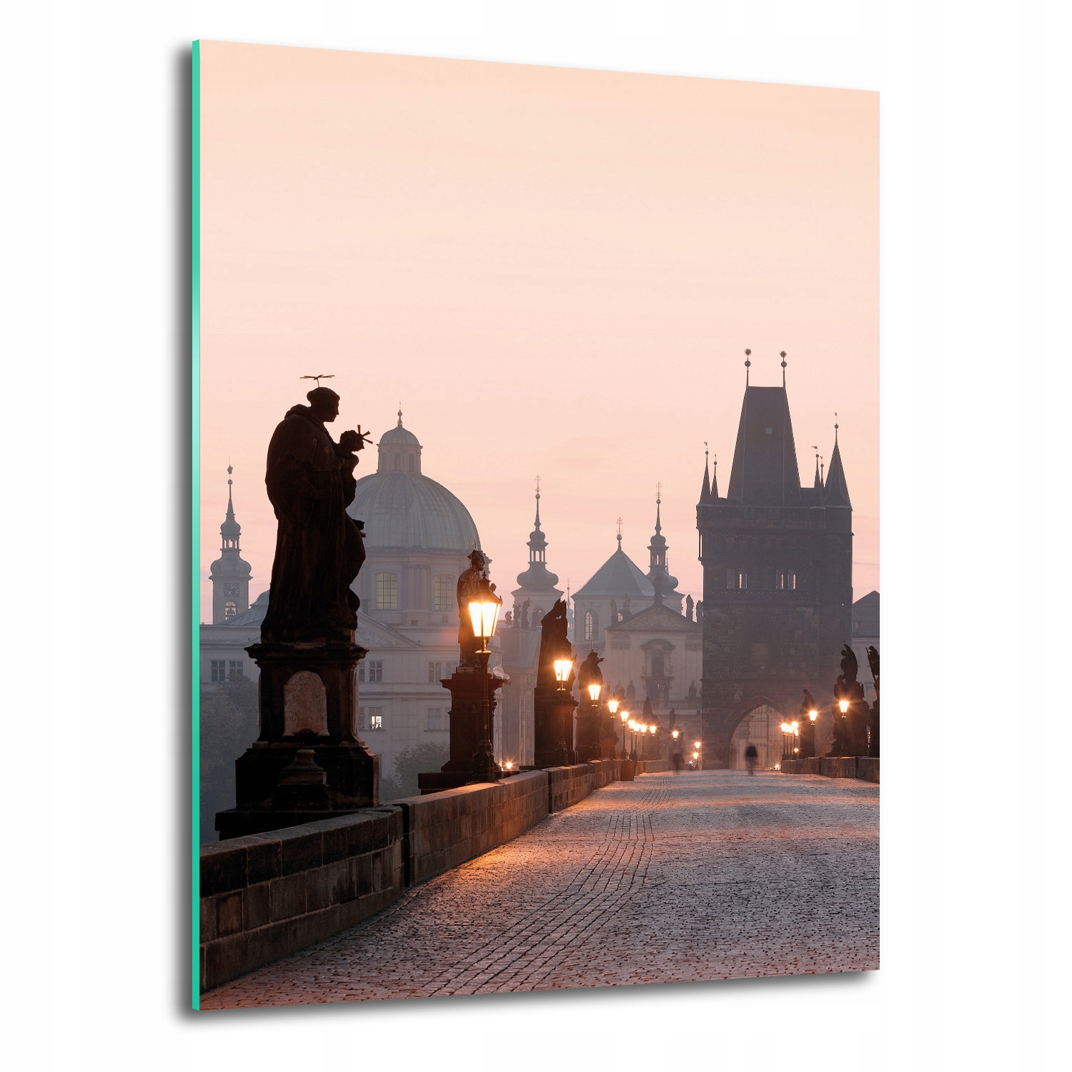 Fotoobraz zo skla Karlov most Praha 70x100