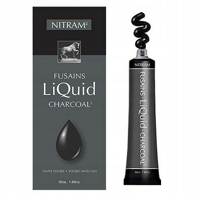 Nitram Tekuté uhlí Liquid Charcoal tuba 50ml