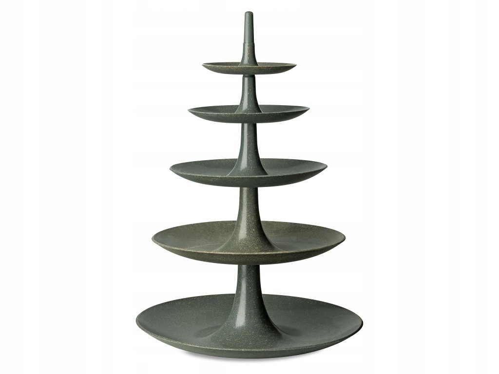 Etážer na pečivo Babell Big, koralový, Koziol