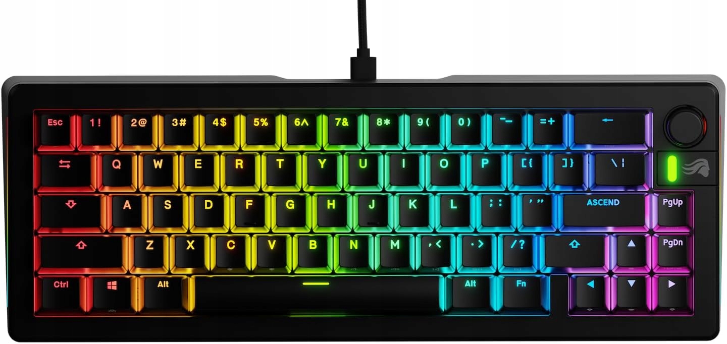 Glorious Gaming Gmmk 3 Pro 65% Mechanická klávesnice Rgb Qwerty Us