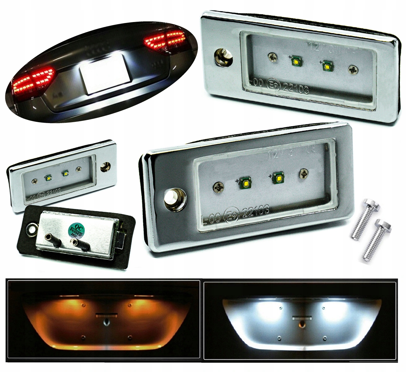 Podświetlenie Tablicy Rejestracyjnej Q7 w Lampki tablicy rejestracyjnej LED  - , strona 2