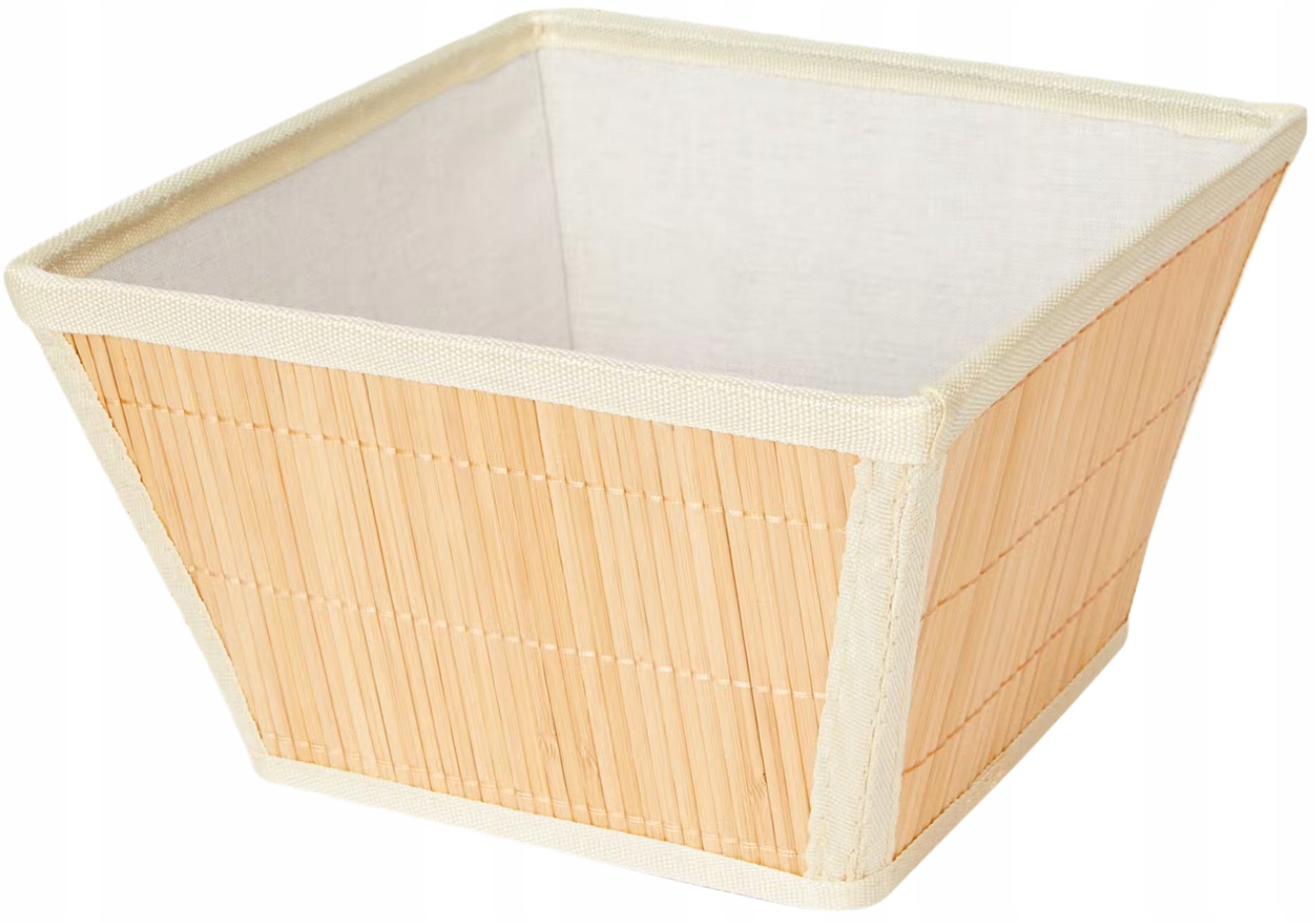 KOSZYK ORGANIZER BAMBUSOWY PUDEŁKO PRZECHOWYWANIA
