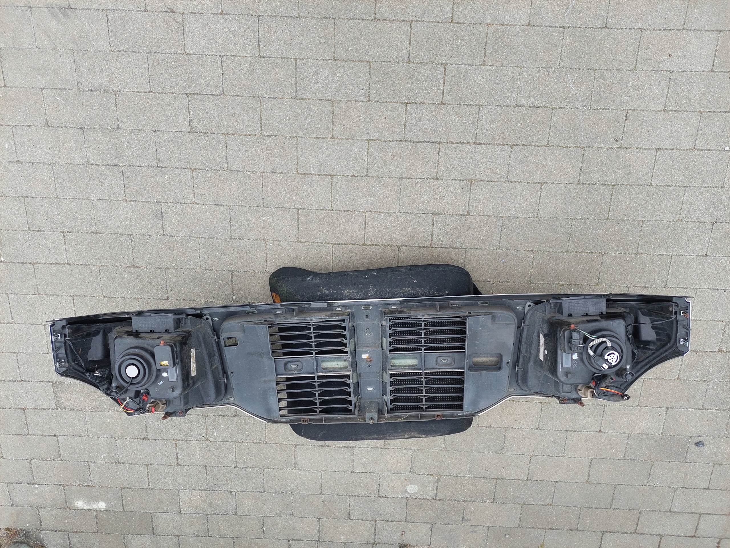 grill grille CHROM lights front DODGE NITRO